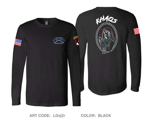 HHT 2|11 MORTARS Comfort Unisex Cotton LS Tee - LDxjZr
