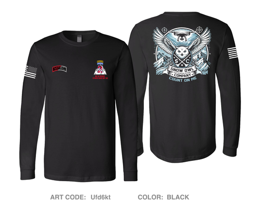 MFRC, 2BCT, 10th Mountain Division Comfort Unisex Cotton LS Tee - Ufd6kt
