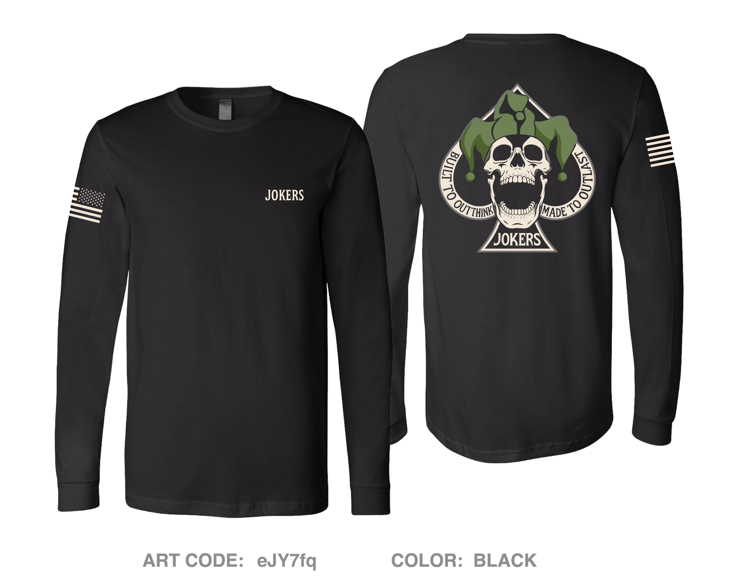 Jokers Comfort Unisex Cotton LS Tee - eJY7fq