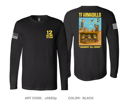 TF ARMADILLO Comfort Unisex Cotton LS Tee - u5E8Qp