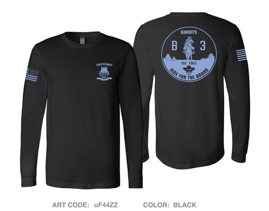 USCC B3 Fundraising Collection Comfort Unisex Cotton LS Tee - uF44ZZ
