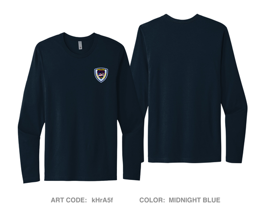 Trenton Police Department Comfort Unisex Cotton LS Tee - kHrA5f