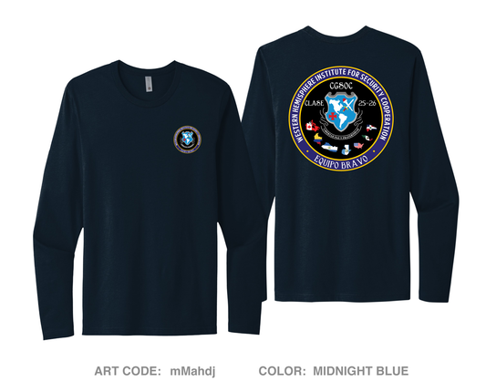 Military Unit (School) Comfort Unisex Cotton LS Tee - mMahdj