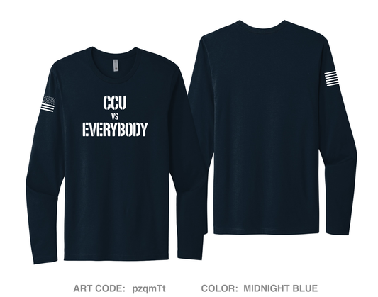 CCU Comfort Unisex Cotton LS Tee - pzqmTt