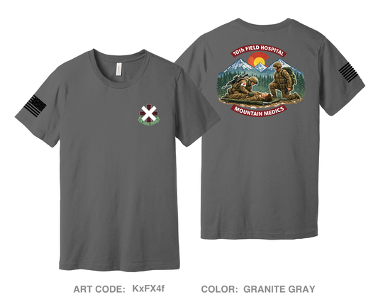 10th Field Hospital Store 1 Comfort Unisex Cotton SS Tee - KxFX4f