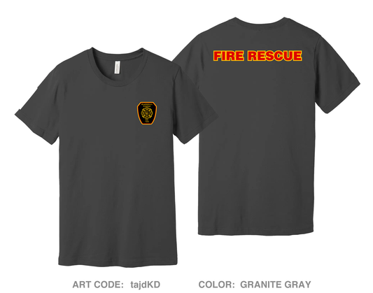 Mountainboro Volunteer Fire Department Comfort Unisex Cotton SS Tee - tajdKD