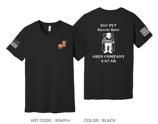 A CO. 3-67 AR Comfort Unisex Cotton SS Tee - 8GkfPm