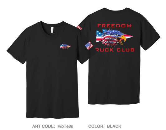 Freedom Ruck Club Comfort Unisex Cotton SS Tee - wbTe8s