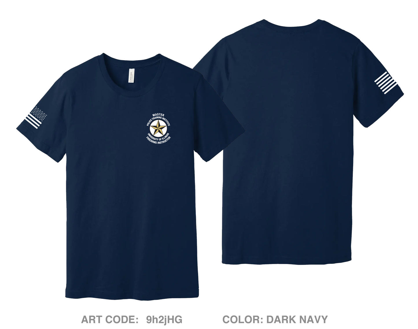 Police Training Institute-MFI Comfort Unisex Cotton SS Tee - 9h2jHG