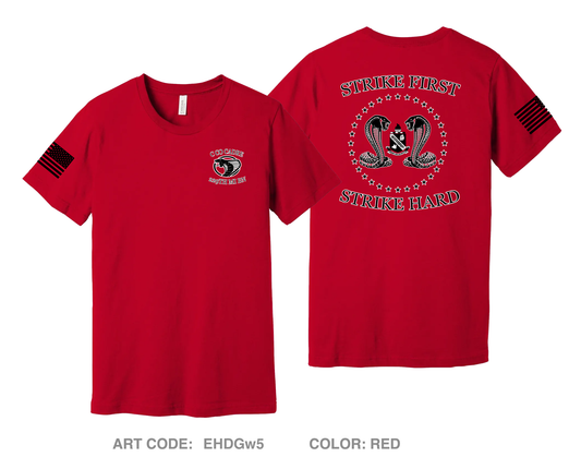 C Co Cadre, 229th MI BN Comfort Unisex Cotton SS Tee - EHDGw5