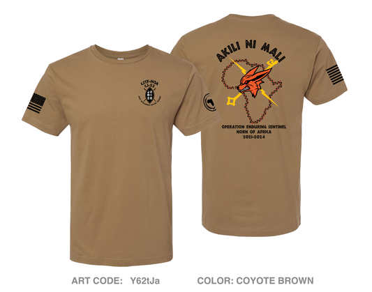 Joint Intelligence Support Element, CJ-22, CJTF-HOA Comfort Unisex Cotton SS Tee - Y62tJa