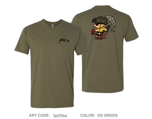 C Co 1-508 PIR, 3 BCT, 82nd ABD Fundraising Collection Comfort Unisex Cotton SS Tee - 3pX3bq