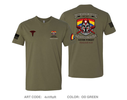 42ID MEDICS Comfort Unisex Cotton SS Tee - 4vVRzR