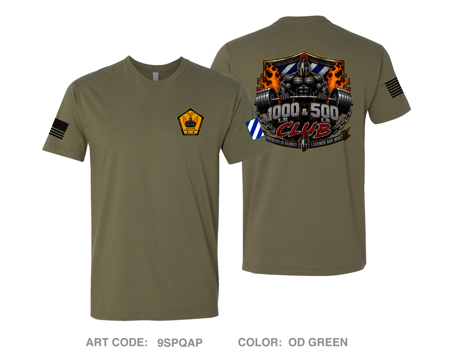 HHC, DSTB, 3DSB Comfort Unisex Cotton SS Tee - 9SPQAP