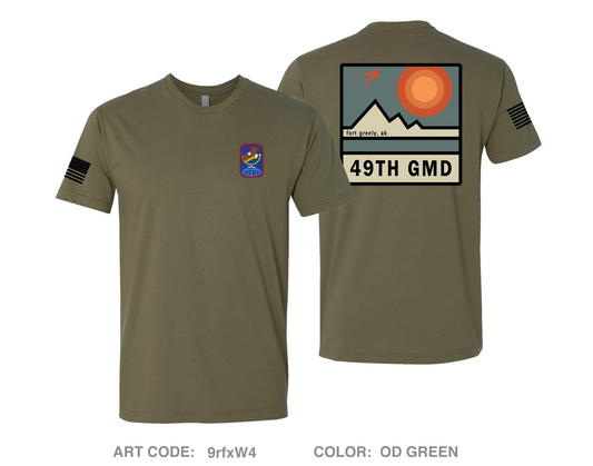 49th Missile Defense Battalion Store 1 Comfort Unisex Cotton SS Tee - 9rfxW4