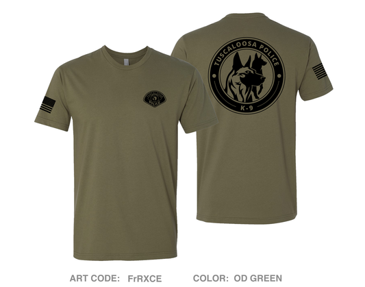 Tuscaloosa Police K-9 unit Comfort Unisex Cotton SS Tee - FrRXCE