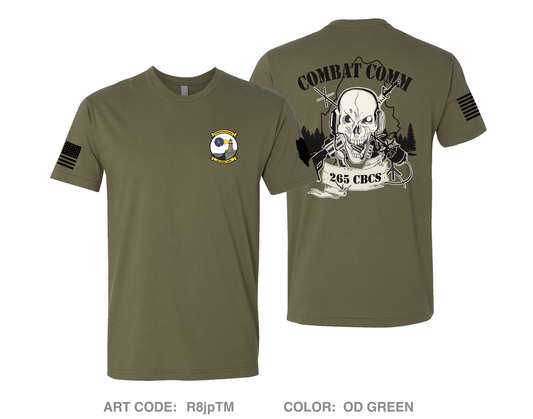 265 COMBAT COMMUNICATIONS SQUADRON Comfort Unisex Cotton SS Tee - R8jpTM