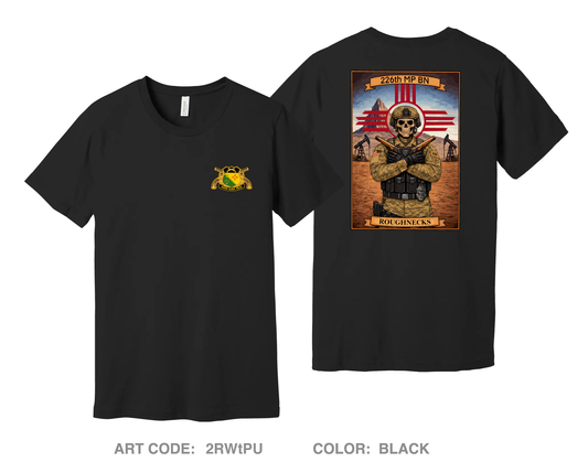 226th MP BN Comfort Unisex Cotton SS Tee - 2RWtPU