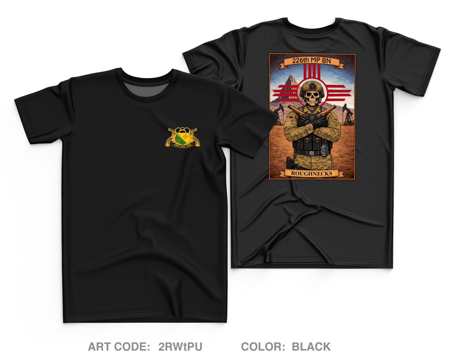 226th MP BN Core Men's SS Performance Tee - 2RWtPU