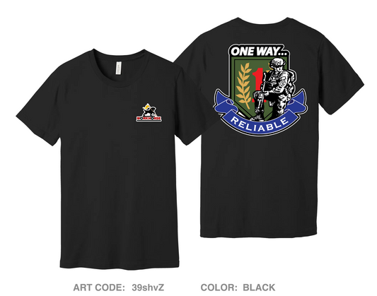 511th Quartermaster Company Comfort Unisex Cotton SS Tee - 39shvZ
