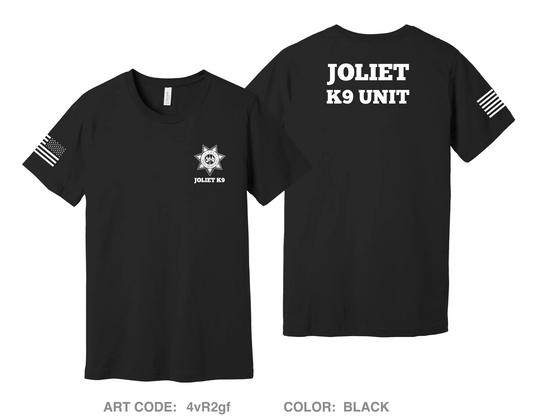 Joliet Police K9 Unit Comfort Unisex Cotton SS Tee - 4vR2gf