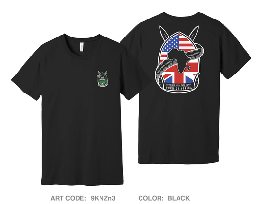 CJ-35 Crisis Response, CJTF-HOA Comfort Unisex Cotton SS Tee - 9KNZn3