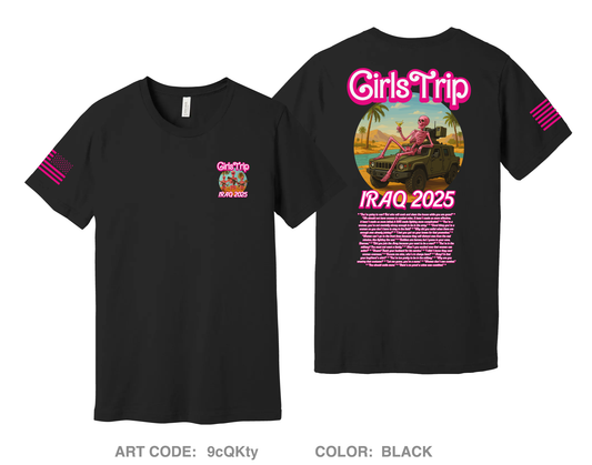 Iraq 2025 Girls Trip Comfort Unisex Cotton SS Tee - 9cQKty