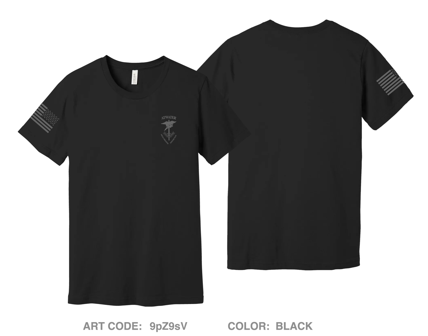Atwater SORT Comfort Unisex Cotton SS Tee - 9pZ9sV