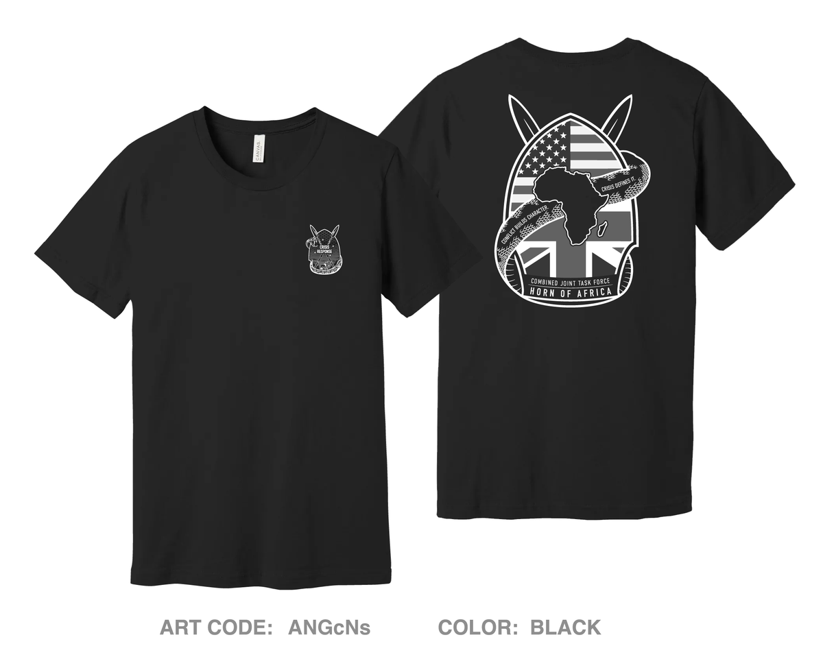 CJ-35 Crisis Response, CJTF-HOA Comfort Unisex Cotton SS Tee - ANGcNs