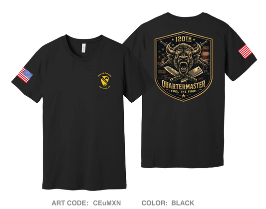 JCCoE, 266th QM BN, 23rd QM BDE Comfort Unisex Cotton SS Tee - CEuMXN