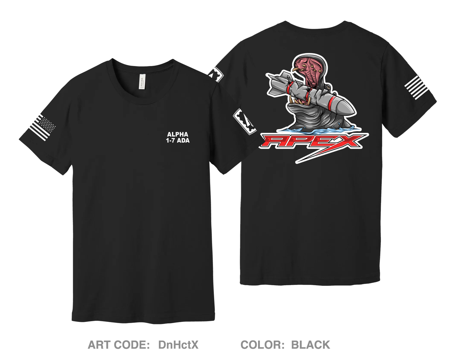 A/1-7 ADA BN Comfort Unisex Cotton SS Tee - DnHctX