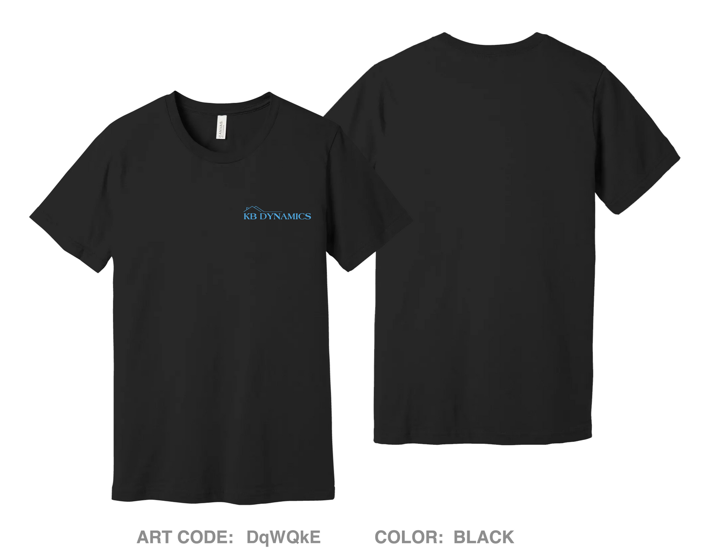 KB Dynamics Comfort Unisex Cotton SS Tee - DqWQkE