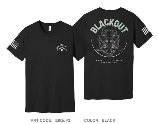 Blackout Comfort Unisex Cotton SS Tee - E8GqF2