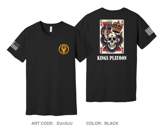Kings Platoon Charlie Company 305th MI BN Comfort Unisex Cotton SS Tee - EUnXcU