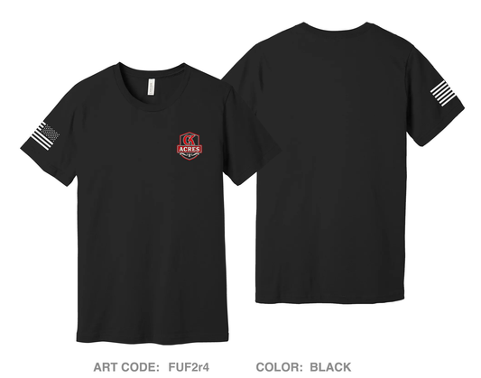 CK Acres Comfort Unisex Cotton SS Tee - FUF2r4