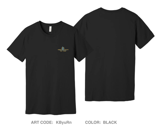 North County Iron Works Comfort Unisex Cotton SS Tee - KByuRn