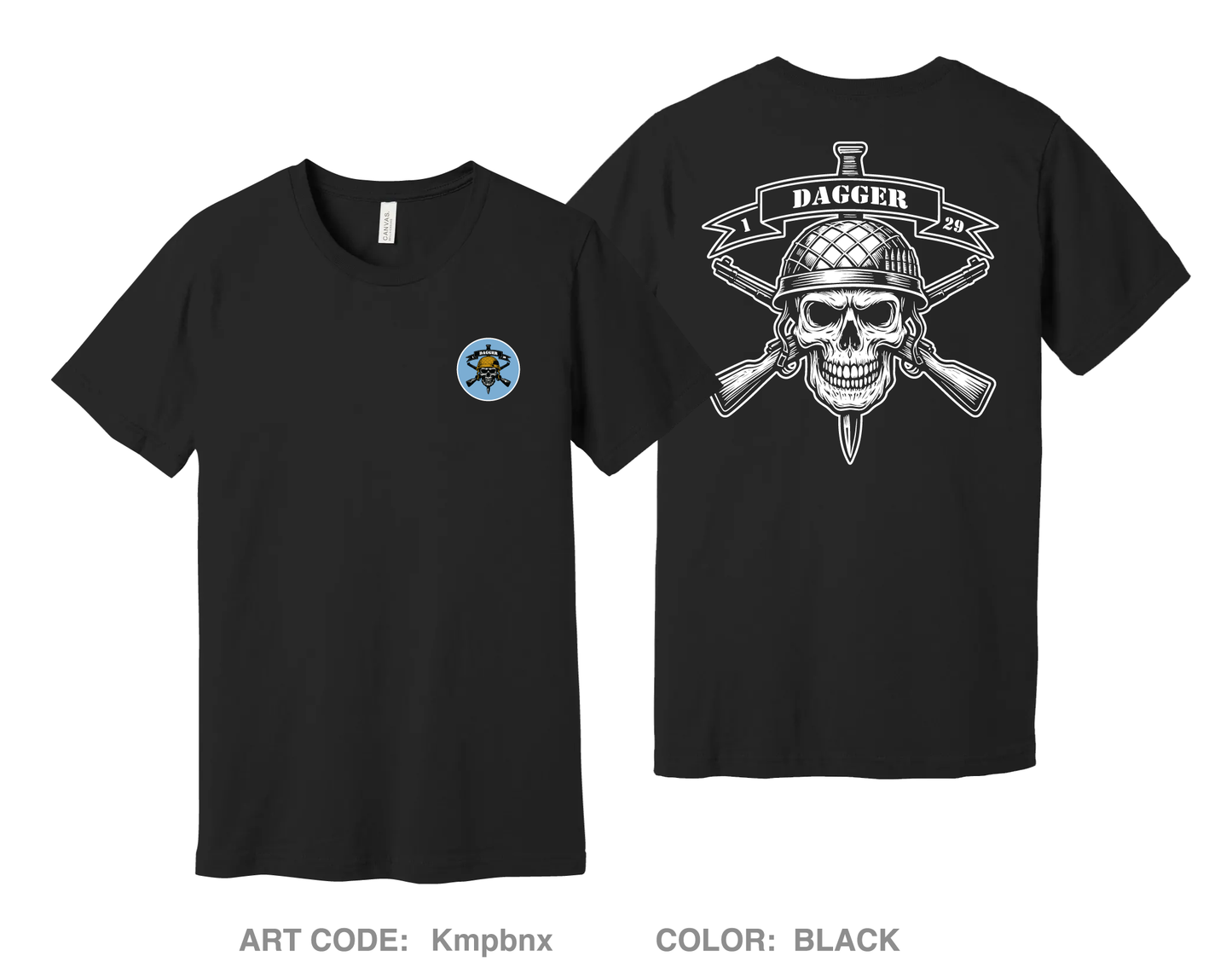 D Co, 1-29 IN Comfort Unisex Cotton SS Tee - Kmpbnx
