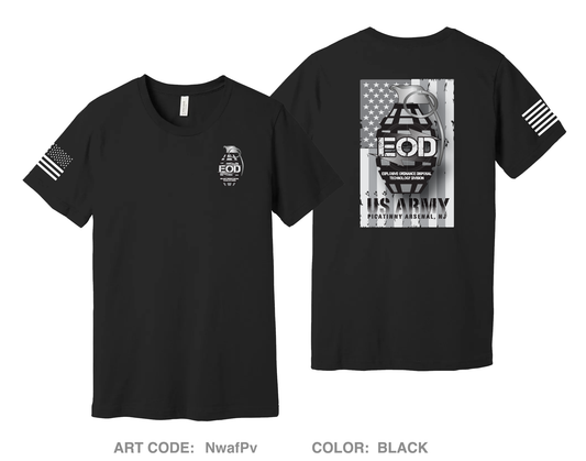 Explosive Ordnance Disposal Technology Division (EOD) Comfort Unisex Cotton SS Tee - NwafPv