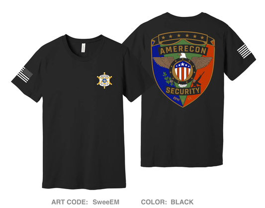 AmeRecon Security Comfort Unisex Cotton SS Tee - SweeEM