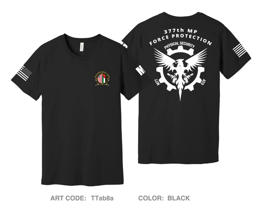 377th MP CO (FPG) Comfort Unisex Cotton SS Tee - TTab8a