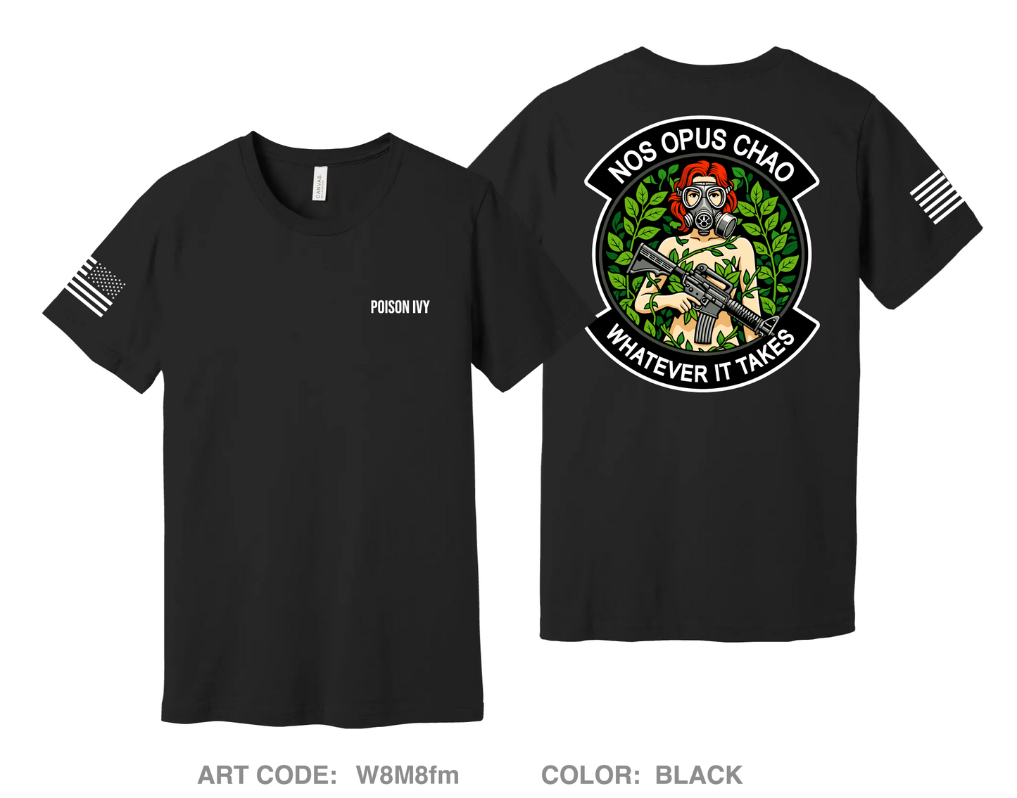 Poison Ivy Comfort Unisex Cotton SS Tee - W8M8fm