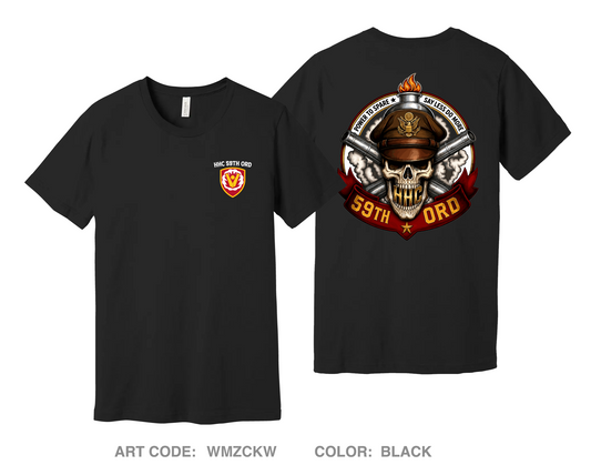 59th ORD BDE Comfort Unisex Cotton SS Tee - WMZCKW