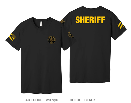 Chautauqau County Sheriffs Office/ Sedan PD Comfort Unisex Cotton SS Tee - WrFVyR