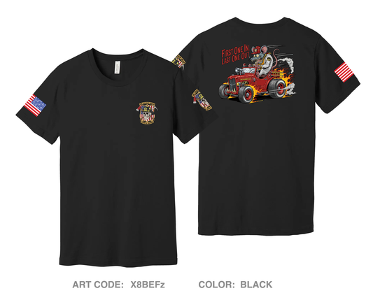 CRASH AND SALVAGE Comfort Unisex Cotton SS Tee - X8BEFz