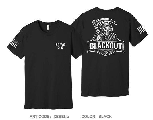 Bravo 2-6 ADA Comfort Unisex Cotton SS Tee - XBSENu