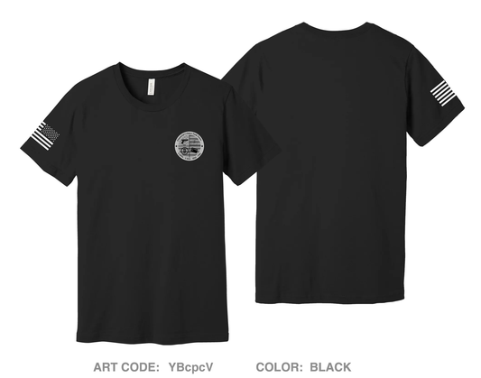 FINANCIAL CRIMES TASK FORCE Comfort Unisex Cotton SS Tee - YBcpcV