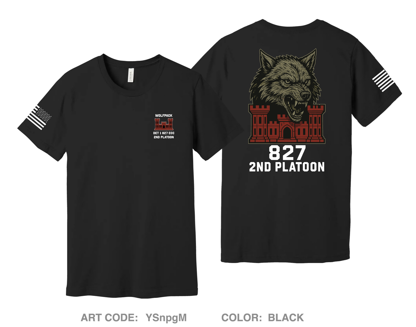 Det 1 827 ECC Comfort Unisex Cotton SS Tee - YSnpgM