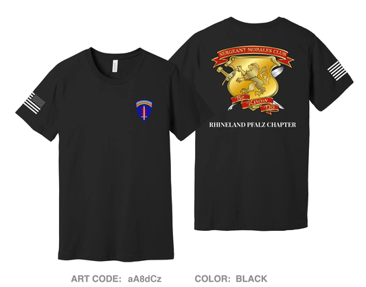 Sergeant Morales Club - Rhineland Pfalz Chapter Comfort Unisex Cotton SS Tee - aA8dCz