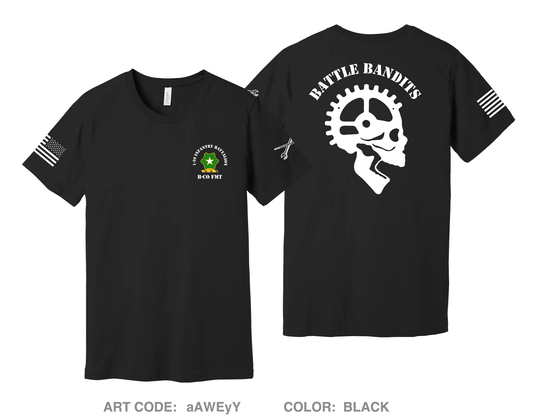 B CO, 1-36IN BN, 1|1AD Comfort Unisex Cotton SS Tee - aAWEyY