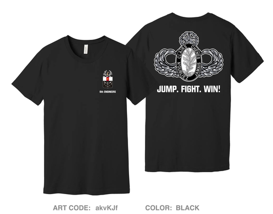 6 Engineer Battalion Fundraising Collection Comfort Unisex Cotton SS Tee - akvKJf